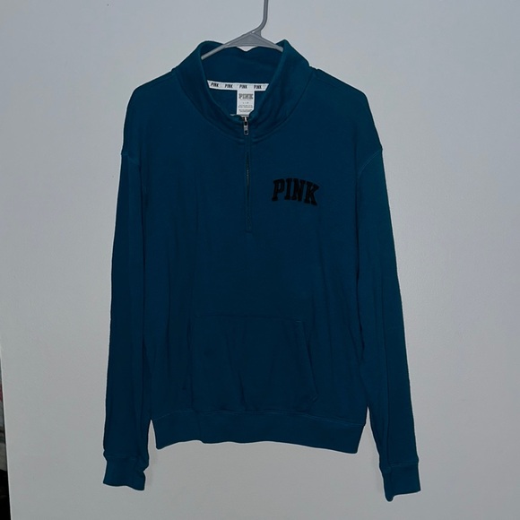 PINK Victoria's Secret Sweaters - PINK Victoria's Secret Teal Sweater